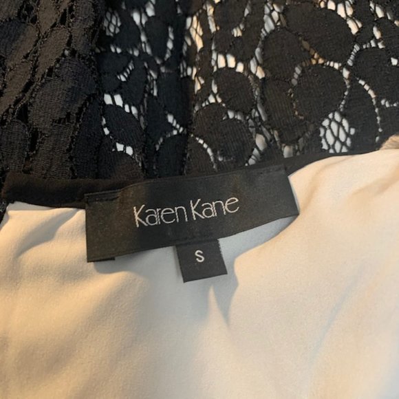 Karen Kane Black Lace Sleeveless Dress Size Small - Picture 11 of 11